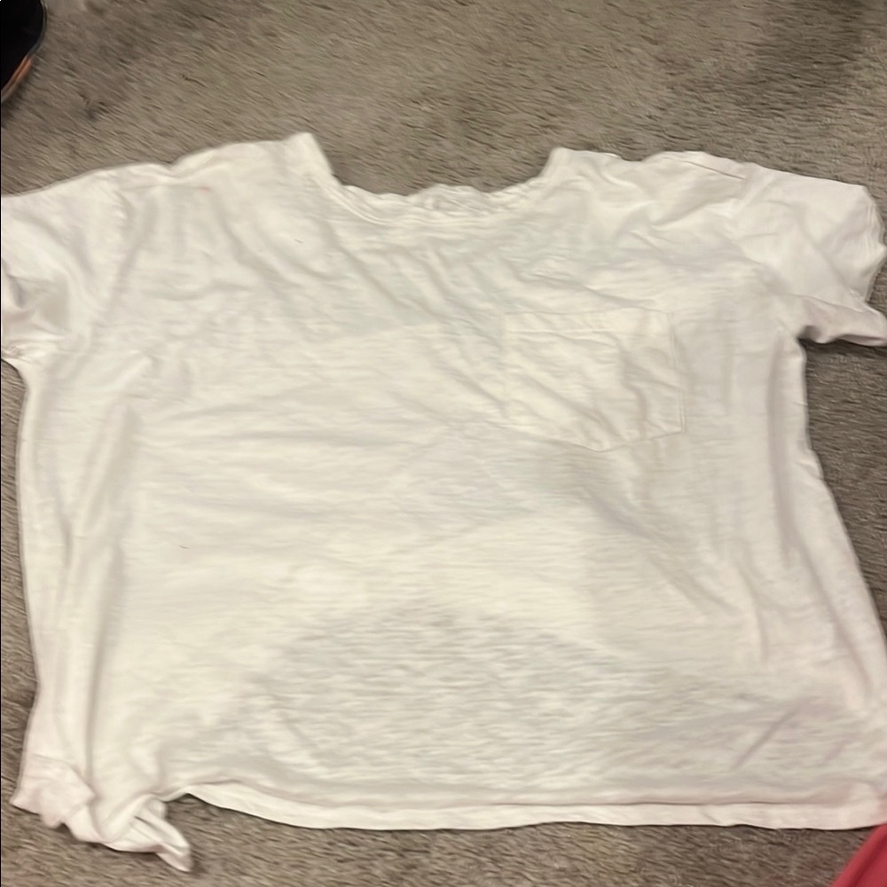 Wonderly White Short Sleeve Tee